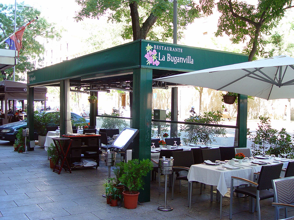 terraza 07 - Restaurante La Buganvilla . de los Reyes